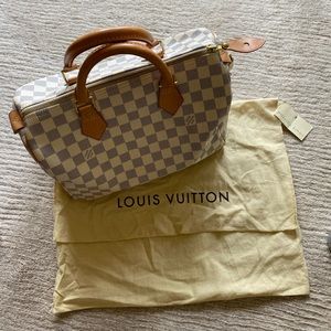 Louis Vuitton Speedy 30 Damier Azur Canvas